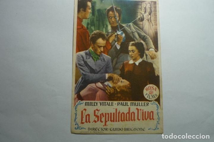 Cine: programa la sepultada viva .- publicidad sala reus - Foto 1