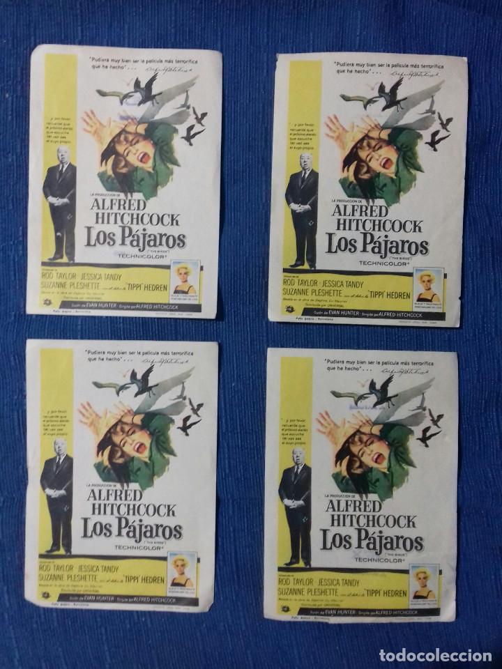 Cine: ALFRED HITCHCOCK- LOS PAJAROS. Programas de cine - Foto 1