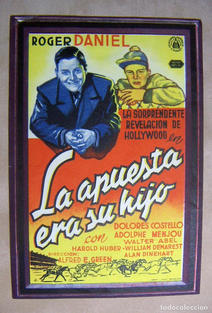 Kino: PROGRAMA DE CINE LA APUESTA ERA SU HIJO SIN PUBLICIDAD