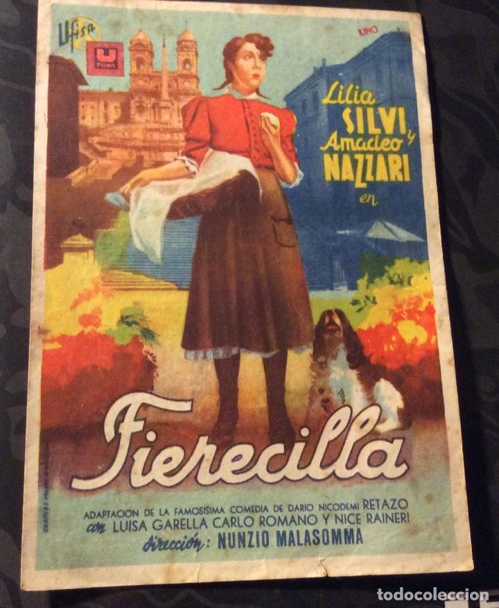 Kino: FOLLETO DE MANO FIERECILLA. PUBLICIDAD CONTINENTAL MOLLET