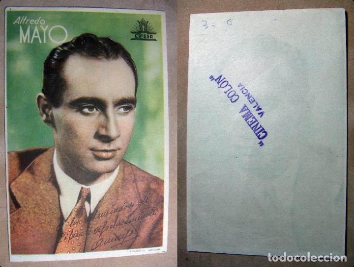 Cine: PROGRAMA DE CINE ALFREDO MAYO CINEMA COLON VALENCIA - Foto 1