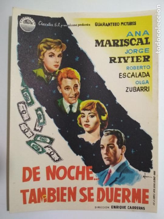 Kino: DE NOCHE TAMBIEN SE DUERME, ANA MARISCAL, A&Ntilde;OS 60, SIN PUBLICIDAD