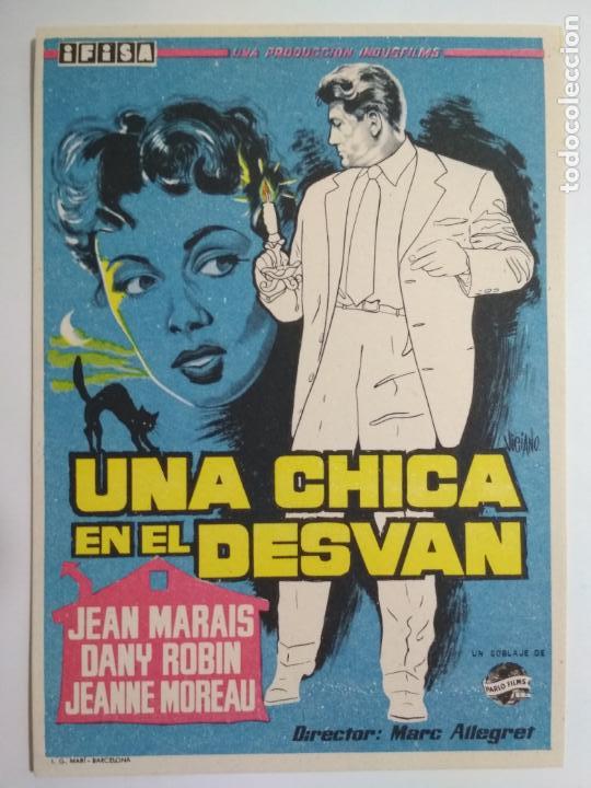 Kino: UNA CHICA EN EL DESVAN CON JEAN MARAIS, A&Ntilde;OS 60, SIN PUBLICIDAD