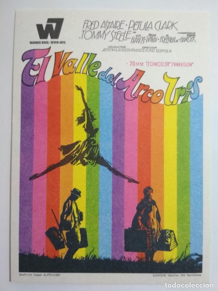  Flyers Publicitaires de films Anciens: EL VALLE DEL ARCO IRIS CON FRED ASTAIRE, A&Ntilde;OS 60, SIN PUBLICIDAD