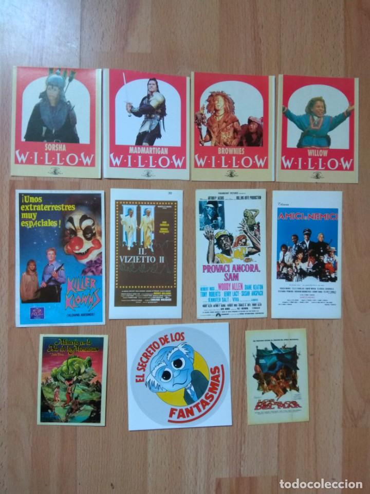 Kino: PDO1--LOTE DE PROGRAMAS DE CINE EN PEGATINA