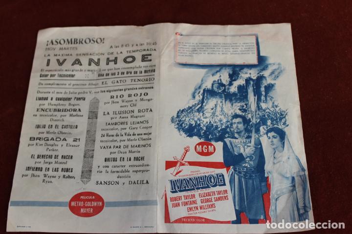 Cine: IVANHOE, ROBERT TAYLOR Y ELIZABETH TAYLOR, MGM - Foto 1