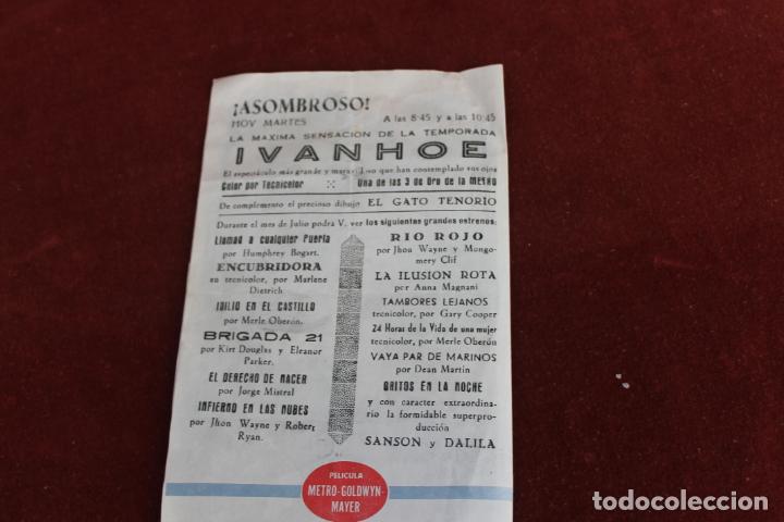 Cine: IVANHOE, ROBERT TAYLOR Y ELIZABETH TAYLOR, MGM - Foto 2
