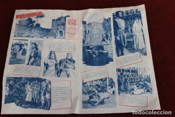 Cine: IVANHOE, ROBERT TAYLOR Y ELIZABETH TAYLOR, MGM - Foto 3