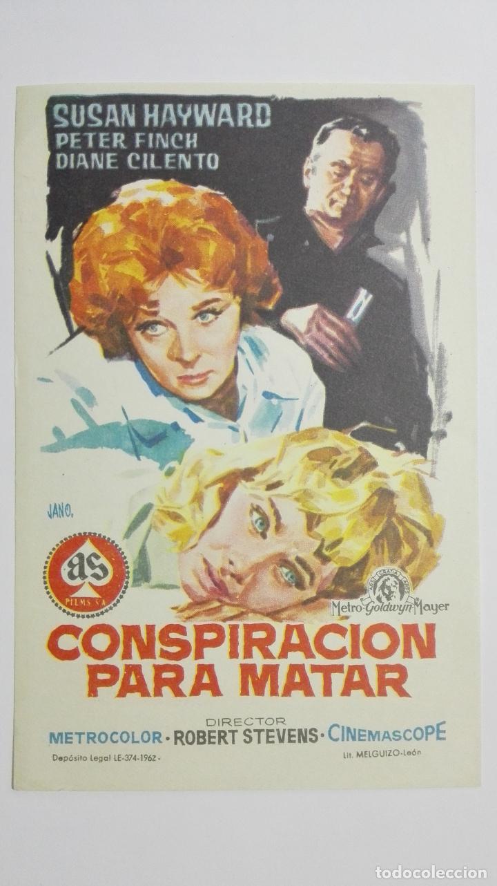  Flyers Publicitaires de films Anciens: CONSPIRACION PARA MATAR CON SUSAN HAYWARD, SIN PUBLICIDAD
