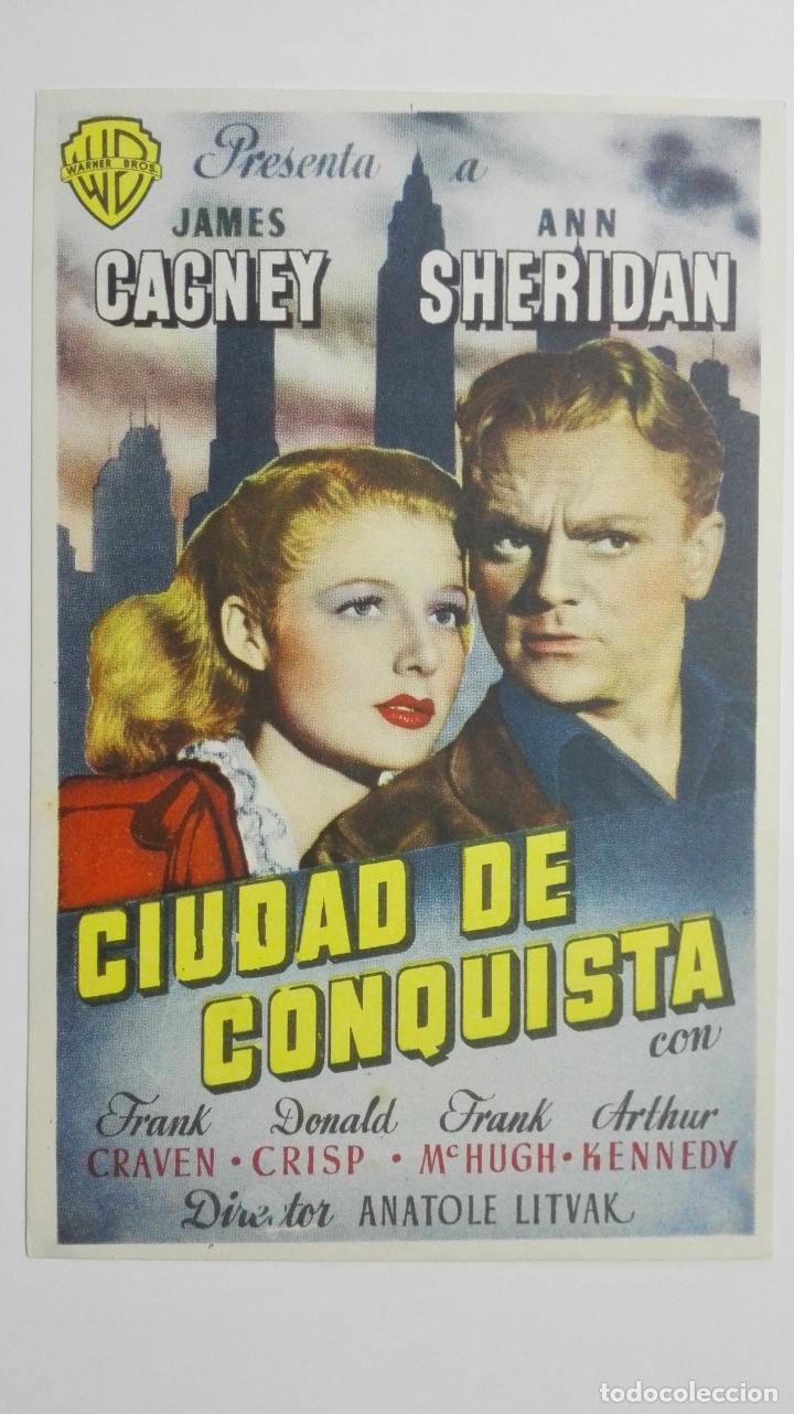  Flyers Publicitaires de films Anciens: CIUDAD DE CONQUISTA CON JAMES CAGNEY, SIN PUBLICIDAD