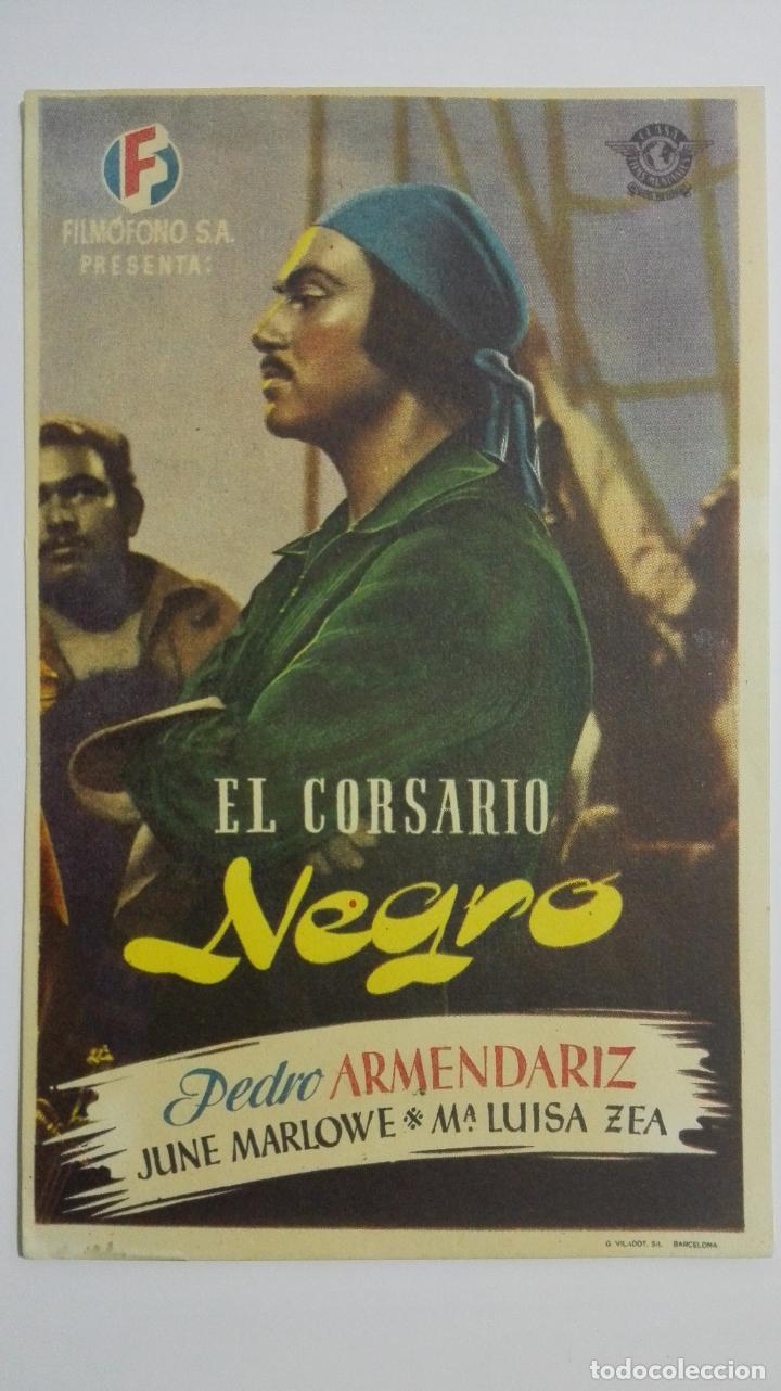  Flyers Publicitaires de films Anciens: EL CORSARIO NEGRO CON PEDRO ARMENDARIZ, SIN PUBLICIDAD