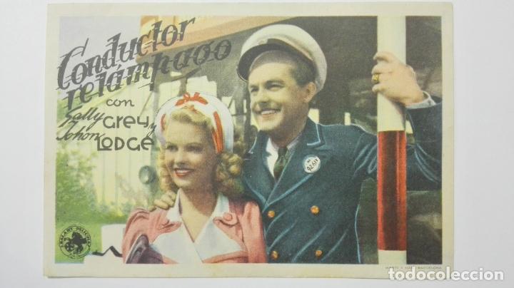  Flyers Publicitaires de films Anciens: CONDUCTOR RELAMPAGO, SIN PUBLICIDAD