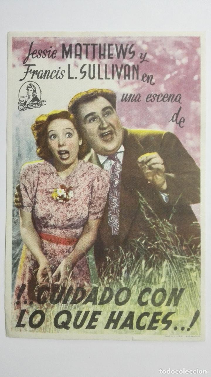 Cine: CUIDADO CON LO QUE HACES, SIN PUBLICIDAD - Foto 1