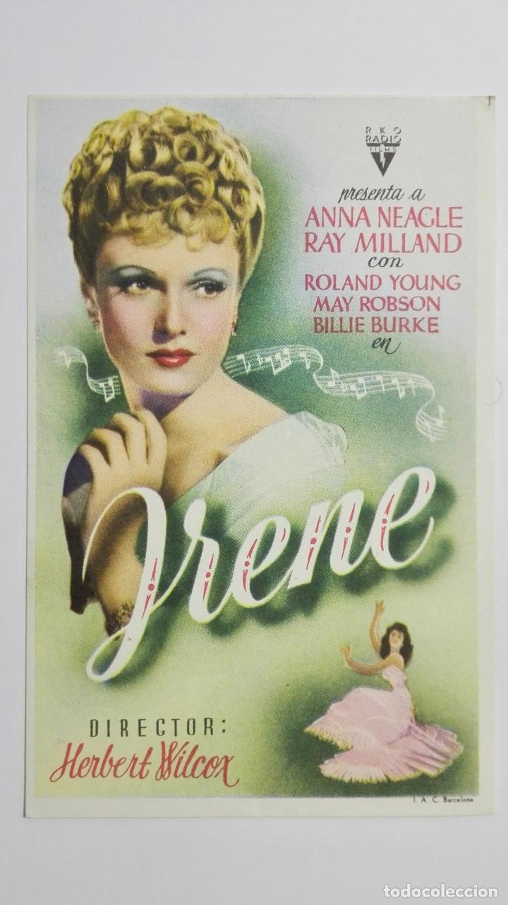 Cinema: PROGRAMA DE CINE, IRENE, ORIGINAL, SIN PUBLICIDAD, A&Ntilde;OS 50