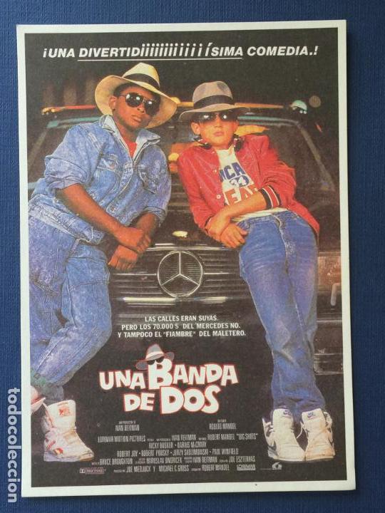 Cinema: FOLLETO DE CINE UNA BANDA DE DOS. CON PARTICIPACI&Oacute;N EN SORTEO EN EL REVERSO.
