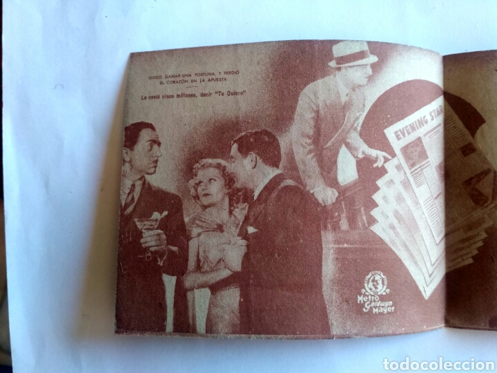 Cine: Programa, folleto de cine, Una mujer difamada. - Foto 3