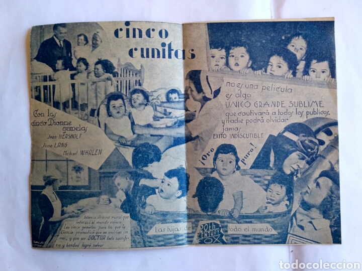 Cine: Programa de cine , Cinco cunitas. - Foto 2