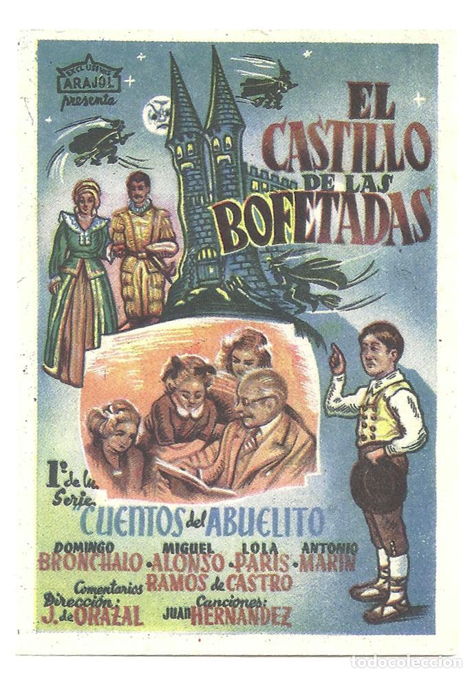 Cine: PTCC 032 EL CASTILLO DE LAS BOFETADAS PROGRAMA ARAJOL CINE ESPA&Ntilde;OL B - Foto 1