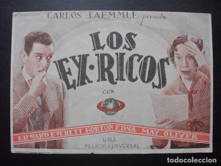 Kino: LOS EX-RICOS, EDWARD EVERETT HORTON, EDNA MAY OLIVER