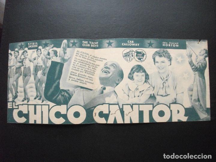 Cine: EL CHICO CANTOR, AL JOHNSON, CINE ALHAMBRA - Foto 2