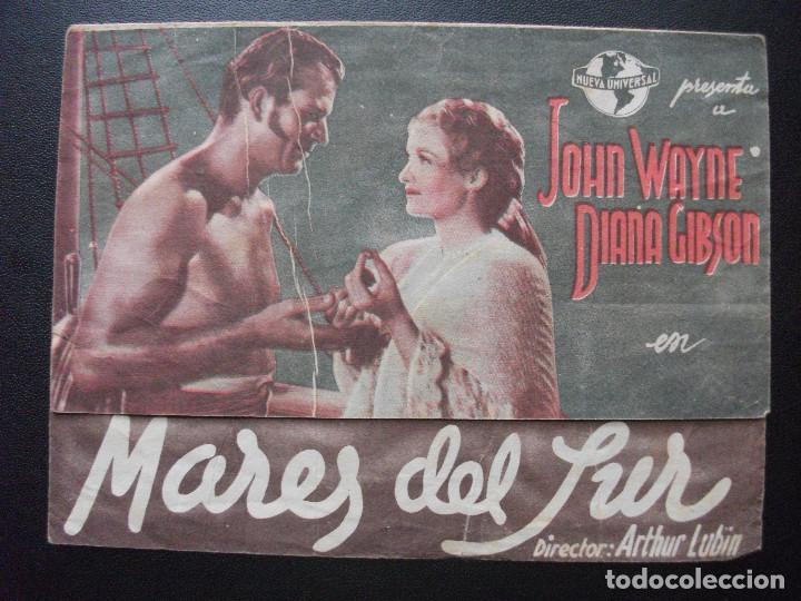 Cine: MARES DEL SUR, JOHN WAYNE