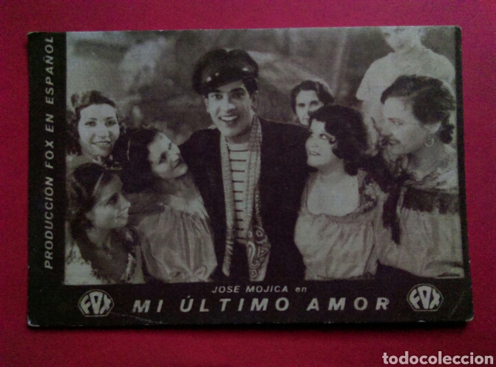 Cine: MI ULTIMO AMOR PROGRAMA TARJETA FOX JOSE MOJICA - Foto 1