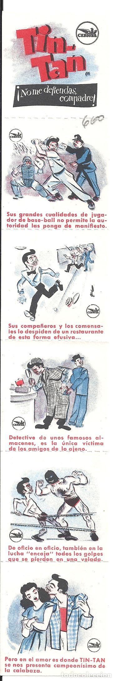 Cine: PTCC 034 NO ME DEFIENDAS COMPADRE PROGRAMA TROQUELADO CEPICSA TIN TAN - Foto 1