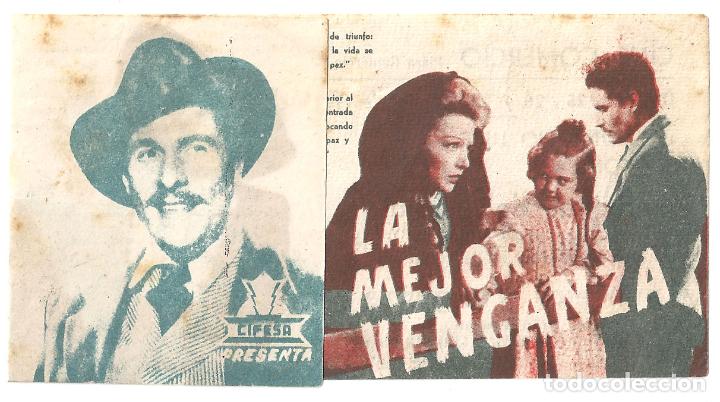 Kino: PTCC 034 LA MEJOR VENGANZA PROGRAMA DOBLE CIFESA AMEDEO NAZZARI A