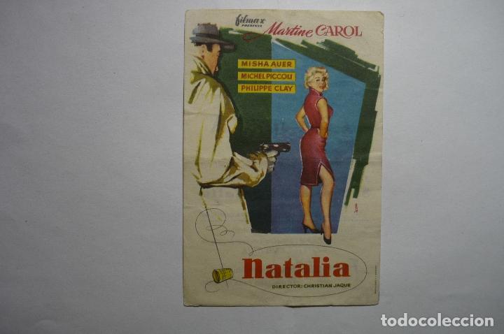 Cine: programa natalia - martine carol - publicidad - Foto 1