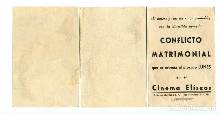 Cine: CONFLICTO MATRIMONIAL, con Ray Milland. - Foto 2