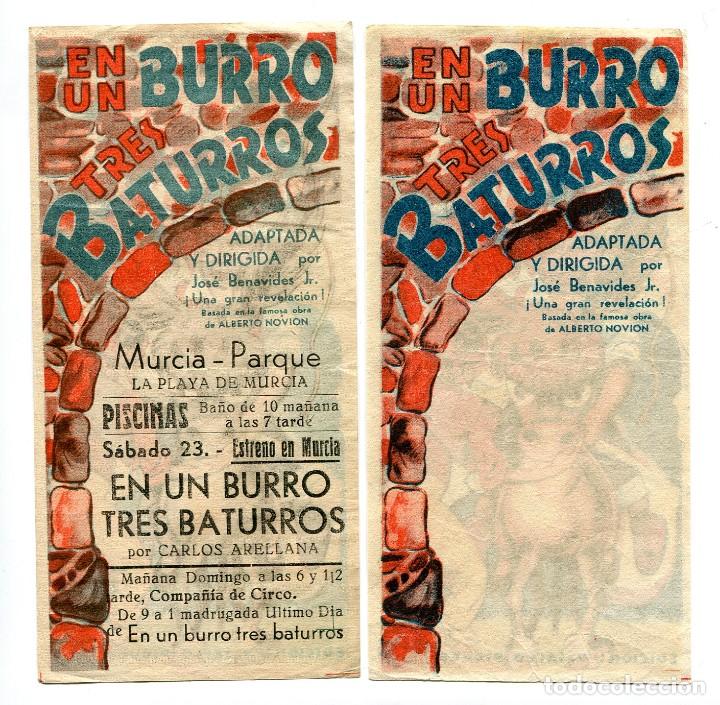 Kino: EN UN BURRO TRES BATURROS, con Sara Garc&iacute;a.
