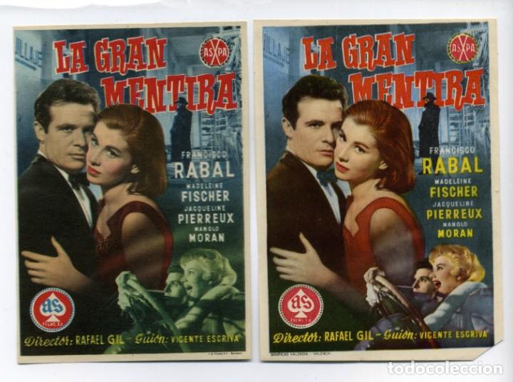 Cine: LA GRAN MENTIRA, con Francisco Rabal. - Foto 1
