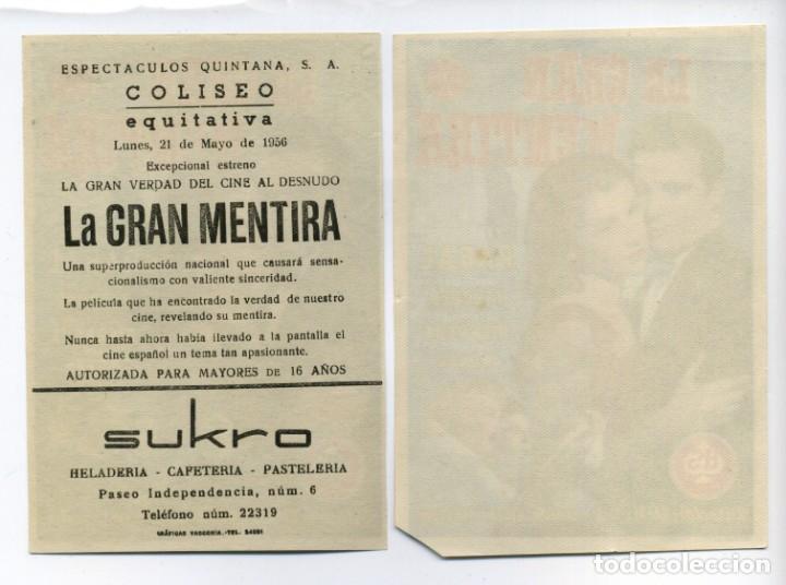 Cine: LA GRAN MENTIRA, con Francisco Rabal. - Foto 2