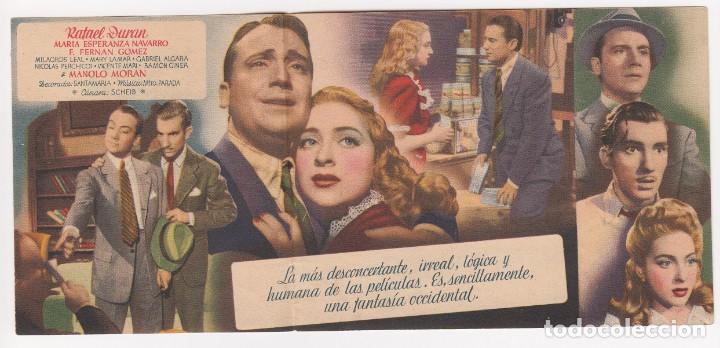 Cine: programa de mano original el destino se disculpa. doble (ballesteros) - Foto 3