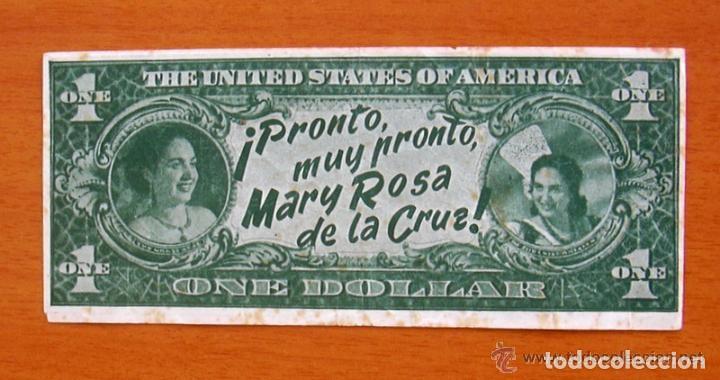 Folhetos de m&atilde;o de filmes antigos de cinema: Espect&aacute;culo teatral - La exquisita tonadillera Mary Rosa de la Cruz - Ver foto adicional
