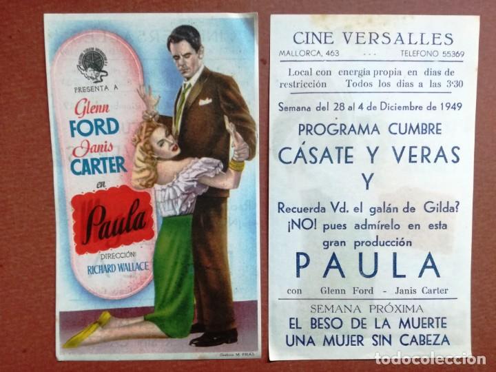  PAULA - GLENN FORD - CINE VERSALLES