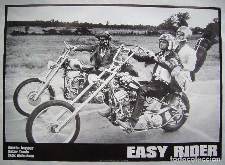 Cine: EASY RIDER, con Jack Nicholson. 61 x 86 CMS. POSTER. - Foto 1