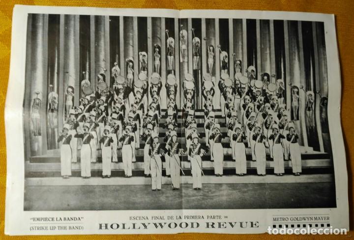 Cine: Programa librito - Hollywood Revue -.Muy raro. Perfecto estado - Foto 3