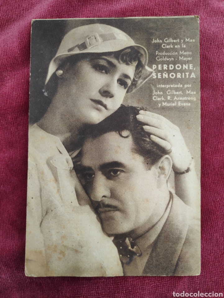 Cine: PROGRAMA DE CINE - PERDONE SE&Ntilde;ORITA - FOLLETO DE MANO ORIGINAL - Foto 1