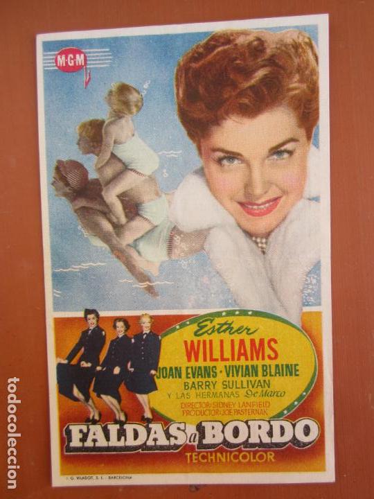 Cinema: faldas a bordo , esther williams , cine roch , alca&ntilde;iz