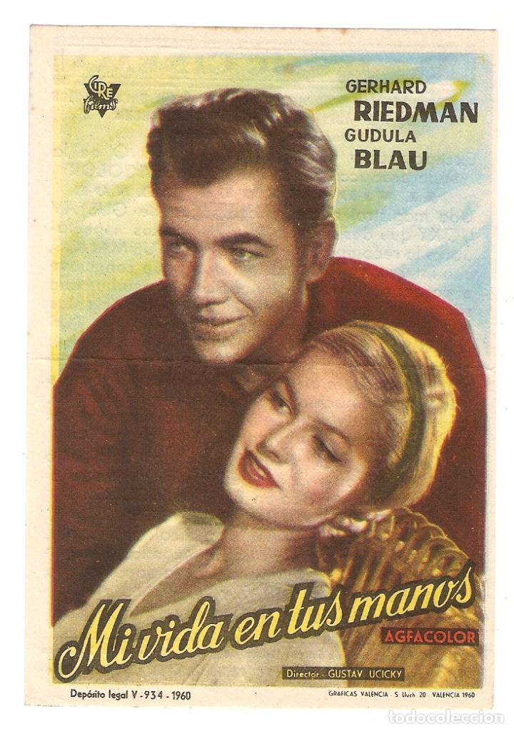 Cinema: M&Iacute; VIDA EN TUS MANOS - GERHARD RIEDMAN, GUDULA BLAU - CINE MAJESTIC CINEMA