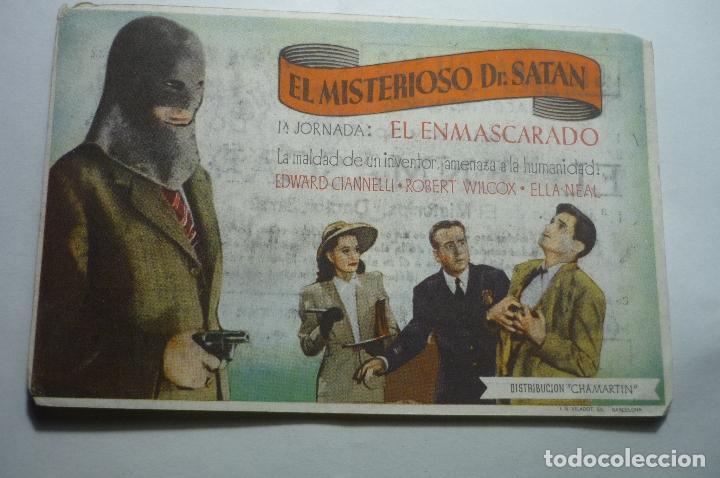 Cine: programa el misterioso dr.satan -ideal cinema.-monistrol