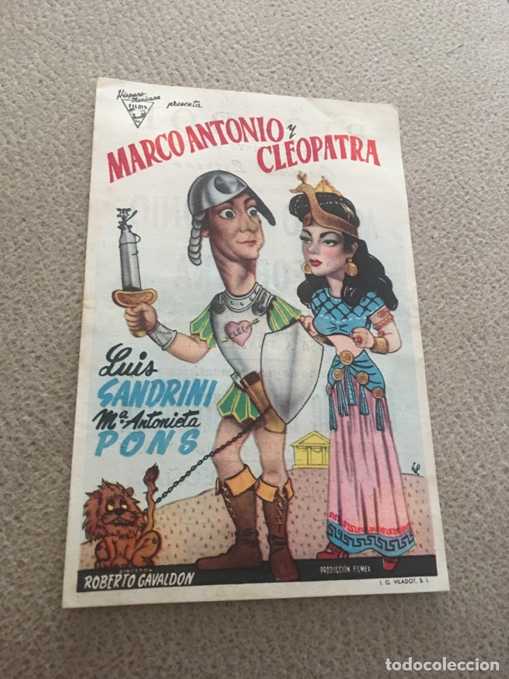 Cine: Marco Antonio y Cleopatra sin publicidad - Foto 1