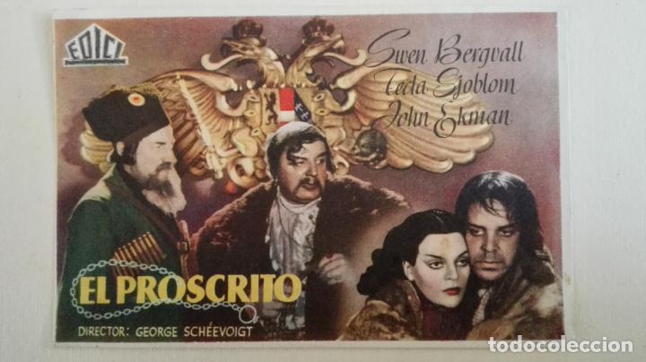 Cine: PROGRAMA DE CINE, EL PROSCRITO, SIN PUBLICIDAD - Foto 1