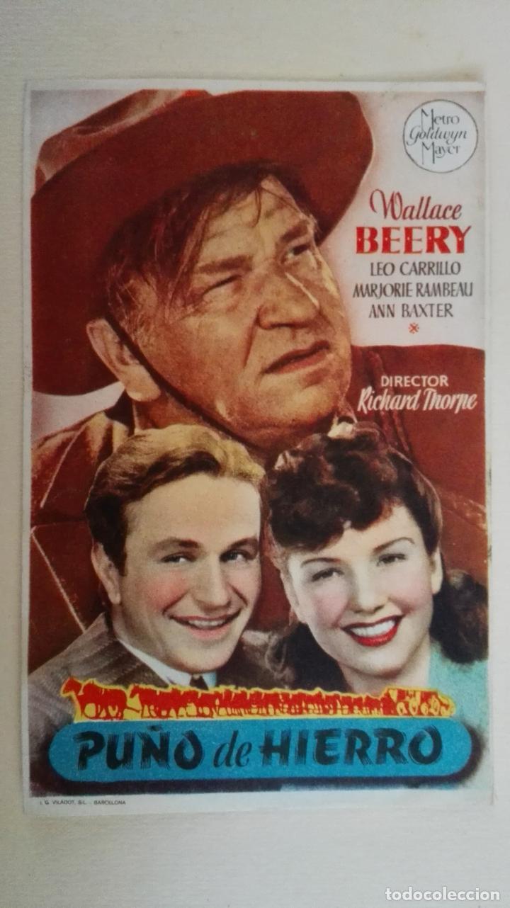 Cine: PROGRAMA DE CINE, PU&Ntilde;O DE HIERRO, SIN PUBLICIDAD - Foto 1