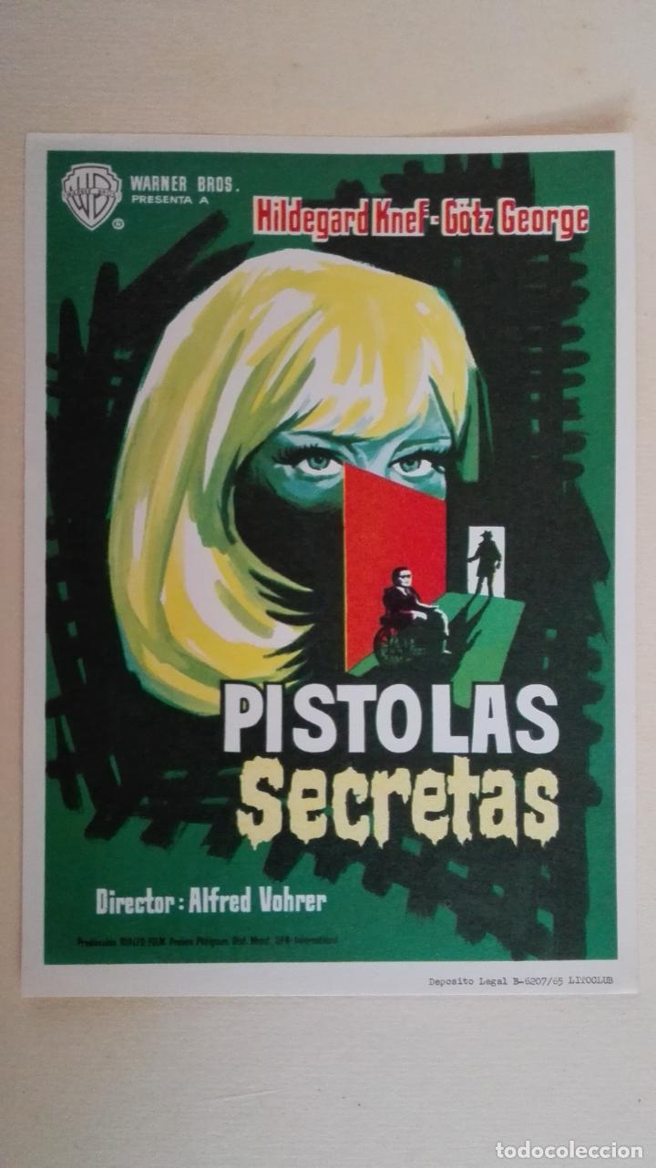 Cine: PROGRAMA DE CINE, PISTOLAS SECRETAS, SIN PUBLICIDAD - Foto 1