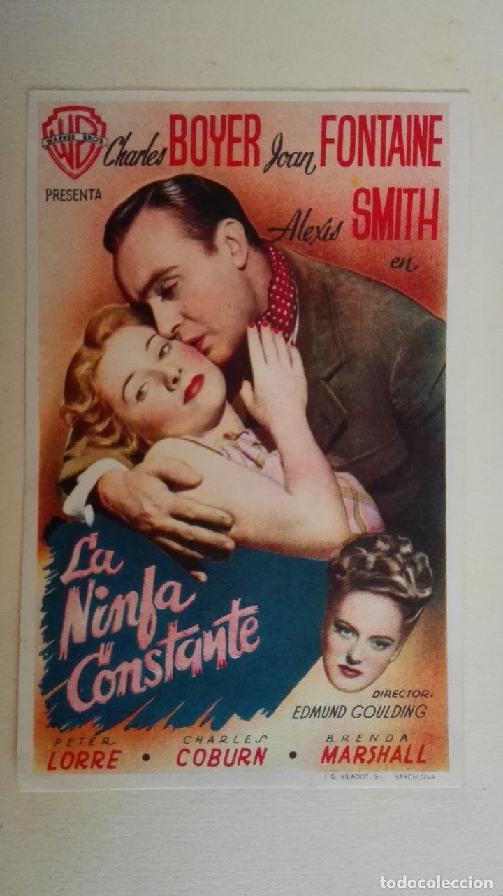 Cine: PROGRAMA DE CINE, LA NINFA CONSTANTE, SIN PUBLICIDAD - Foto 1
