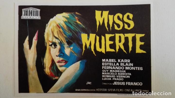 Cine: PROGRAMA DE CINE, MISS MUERTE, SIN PUBLICIDAD - Foto 1