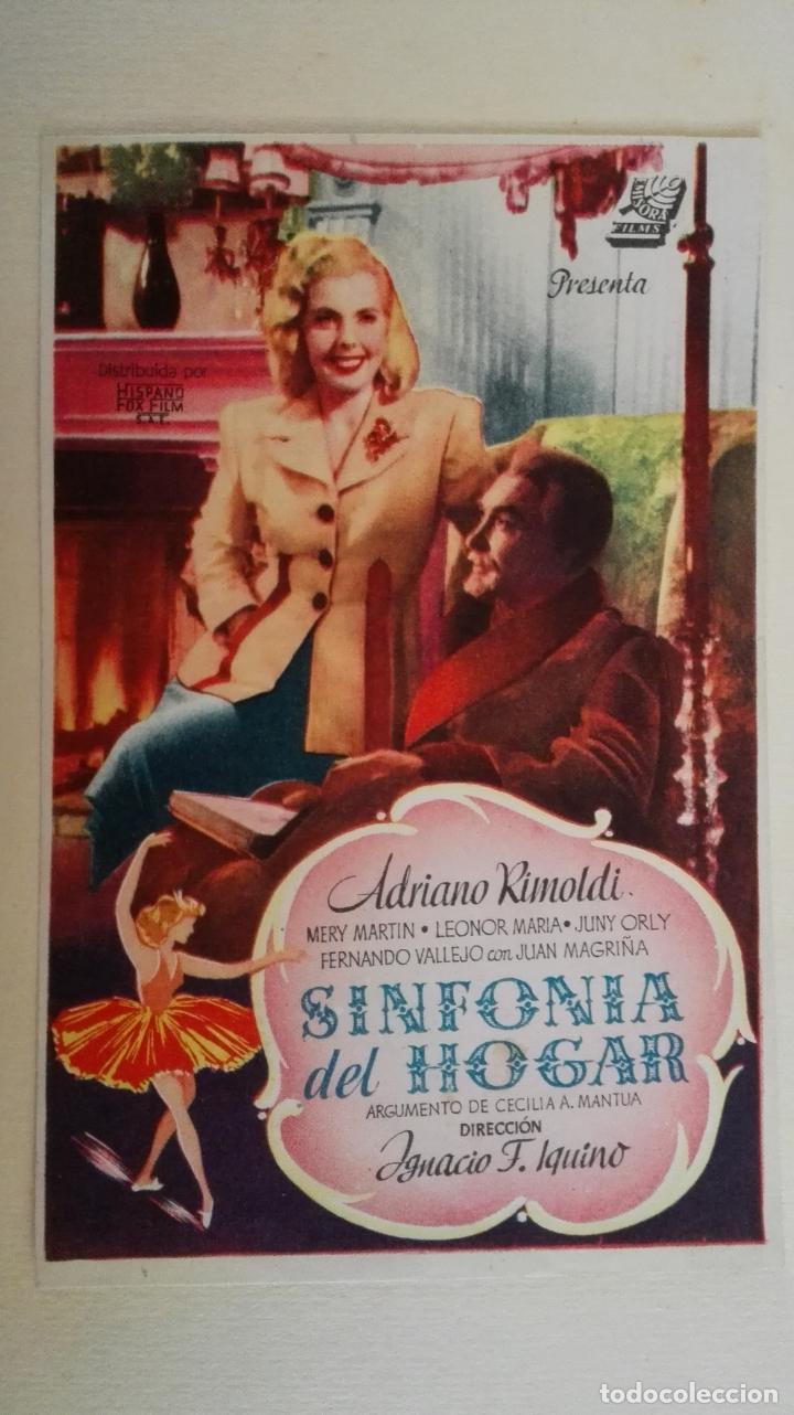 Cine: PROGRAMA DE CINE, SINFONIA DEL HOGAR, SIN PUBLICIDAD - Foto 1