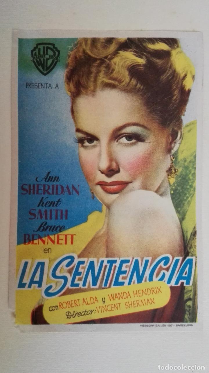 Cine: PROGRAMA DE CINE, LA SENTENCIA, SIN PUBLICIDAD - Foto 1